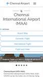 Mobile Screenshot of chennaiairport.com